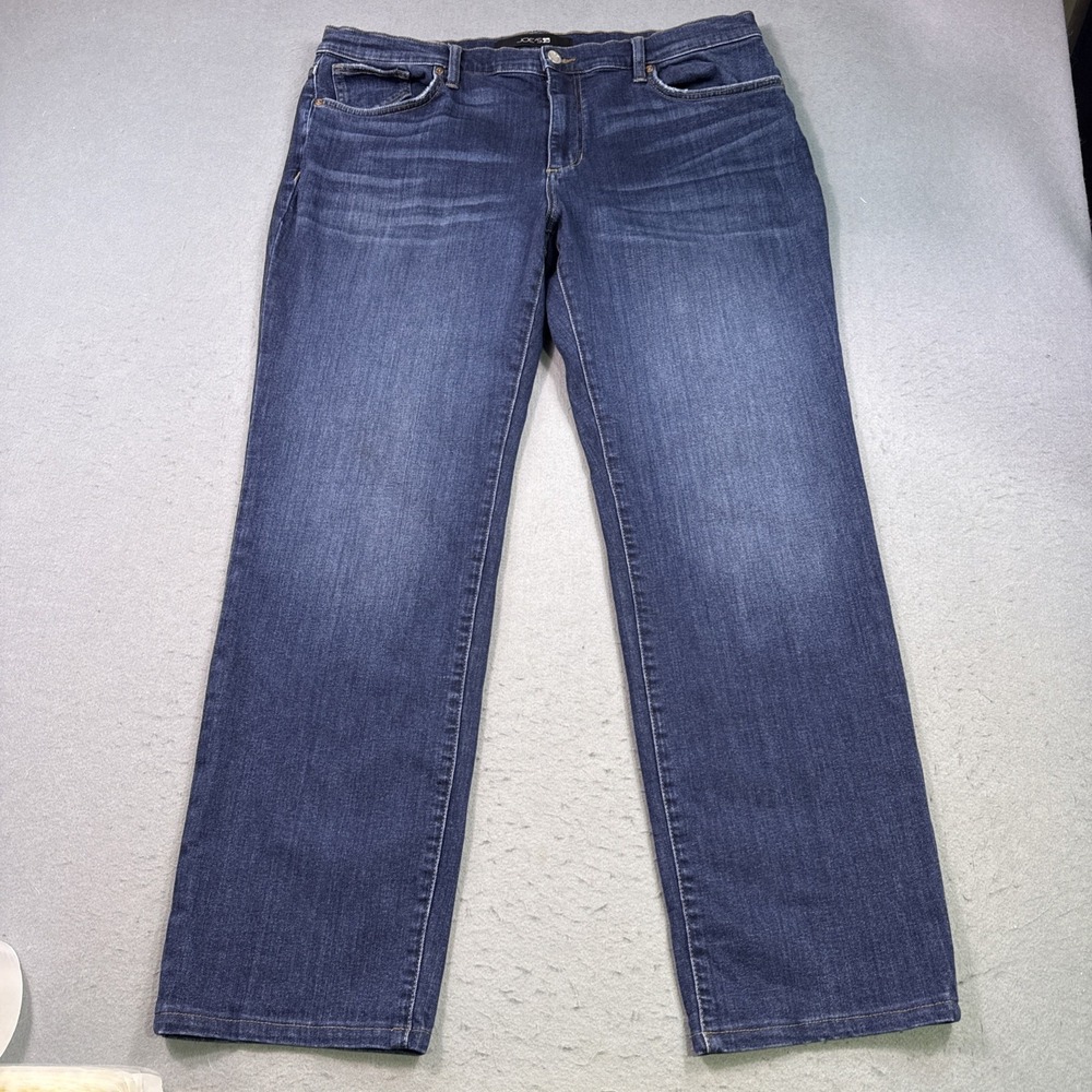 Joes‎ Jeans Mens 38 The Rebel Relaxed Straight Fit Dark Wash Stretch Denim